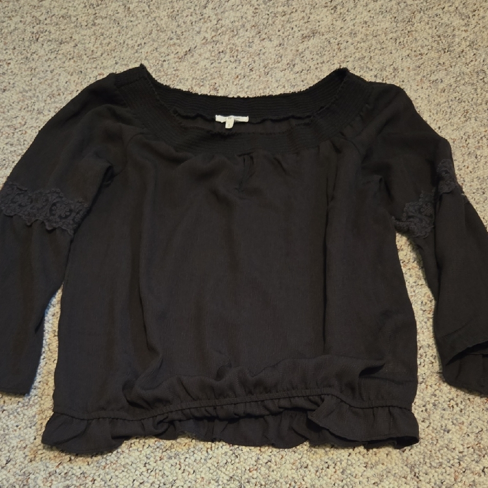 Maurices Black Women's Blouse